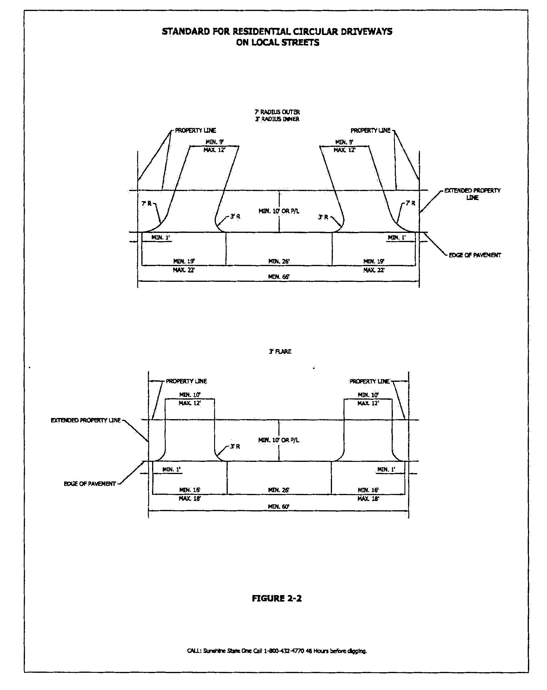 § 22314. Driveways—Location, design and construction standards